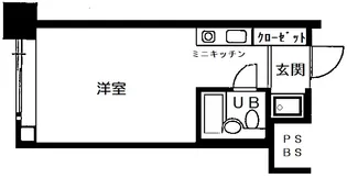 イーストコート2番街【5階】の間取り