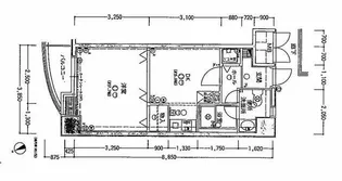 1DKの間取り画像