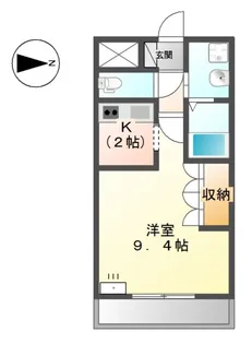 BLUE BOSS【2階】の間取り