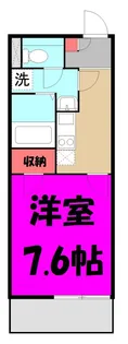 マーレ蕨【1階】の間取り