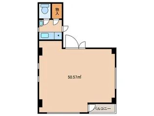 第19大協ビル【6階】の間取り