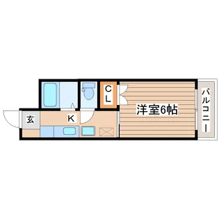 MT立町【2階】の間取り