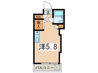 コア六角橋【2階】の間取り