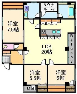 SWビル【3階】の間取り