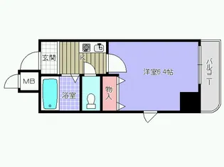 大阪府岸和田市春木若松町【アパート】の間取り