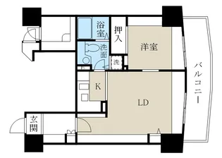 新潟ダイカンプラザ遊学館【4階】の間取り