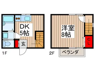 千葉県松戸市五香南1【一戸建】の間取り