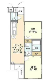 東京都三鷹市下連雀4【マンション】の間取り