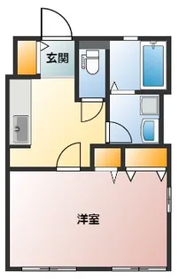舞岡ハイム【1階】の間取り