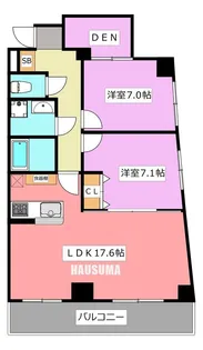 第七田嶋ビル【4階】の間取り