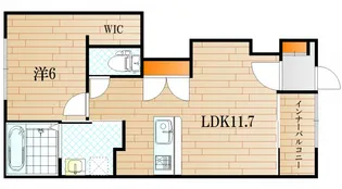 GRANDIR【1階】の間取り