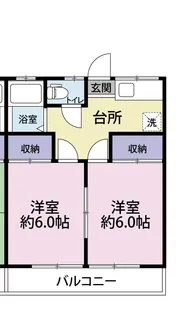 橋本ハイツ【2階】の間取り
