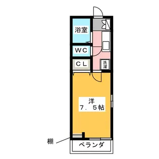 リモンハイツ【2階】の間取り