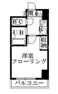 カテリーナ千駄木【2階】の間取り