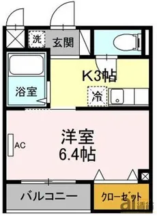 東京都練馬区石神井町8【アパート】の間取り