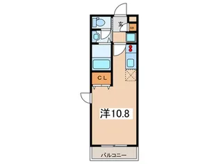 アンジェリーク湘南II【2階】の間取り