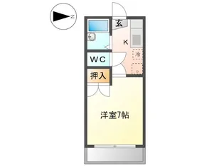 プログレス10【2階】の間取り