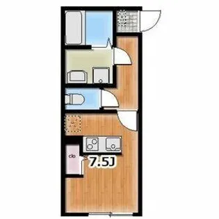 アンビション相武台前【2階】の間取り