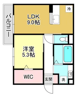 Elegrantia【1階】の間取り