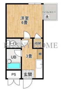 東京都杉並区方南1【マンション】の間取り