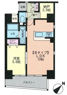 三和第三ビル【4階】の間取り