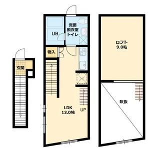 KAGURAZAKA-MY【2階】の間取り
