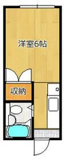 1Kの間取り画像