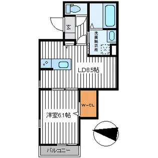 東京都練馬区石神井町8【マンション】の間取り