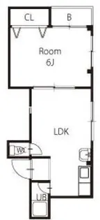大阪府大阪市東住吉区山坂5【マンション】の間取り