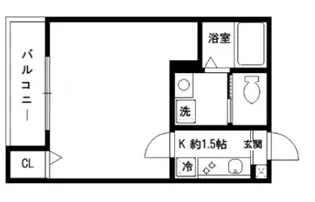 アミル中十条【2階】の間取り