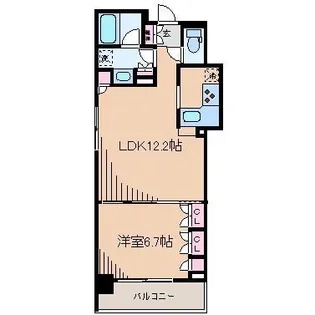 HF新横浜レジデンス【3階】の間取り