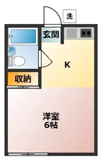 第2グリーンヒル【2階】の間取り