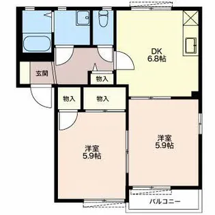 Millennium Star【1階】の間取り