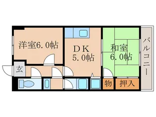 ポインセチア【3階】の間取り