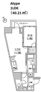 東京都中央区日本橋馬喰町2【マンション】の間取り