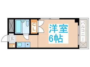 シティフラット25【3階】の間取り