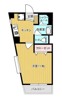 メゾンTAKEUCHI I【2階】の間取り