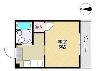 サンフェアリーII【3階】の間取り