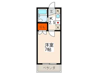 広島県広島市西区打越町【マンション】の間取り