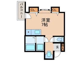 プチコートゆきなが【4階】の間取り