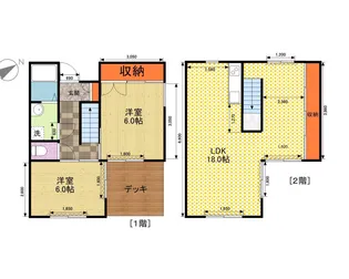 長崎県大村市木場1【一戸建】の間取り