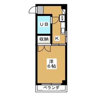 第1湯浅コーポ【3階】の間取り