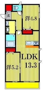 S・Y・HEIM【3階】の間取り