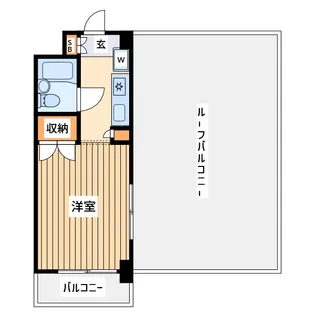 モナークマンション武蔵新城第2【4階】の間取り