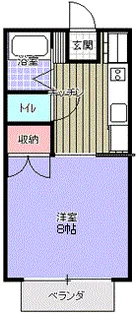 ドミール二番館【2階】の間取り