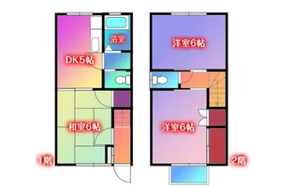 シャトー津田IIの間取り