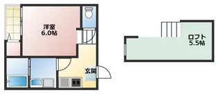 レンガースI【1階】の間取り
