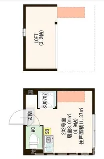 インペリアル・スイート【2階】の間取り