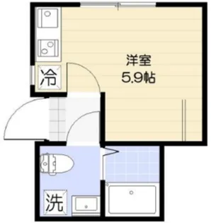 ラ・フォート梅島【1階】の間取り