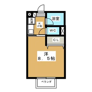 アーバン吉祥寺【1階】の間取り